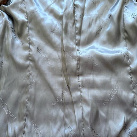 NEW!!! Rolf Schulte women navy color vest with natural mink size S Retail 1250$ - Picture 10 of 10